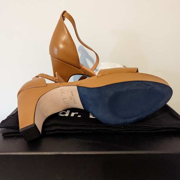 Dr Liza Camel leather pumps - Picture 7 of 7